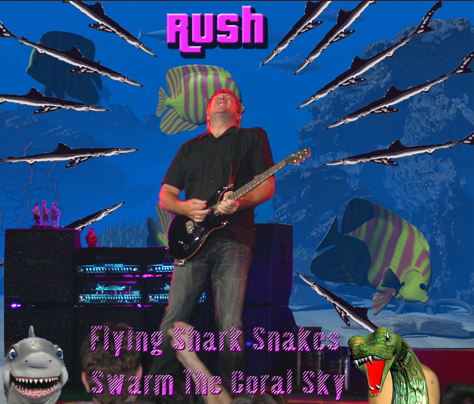 Rush - Flying Shark Snakes Swarm The Coral Sky