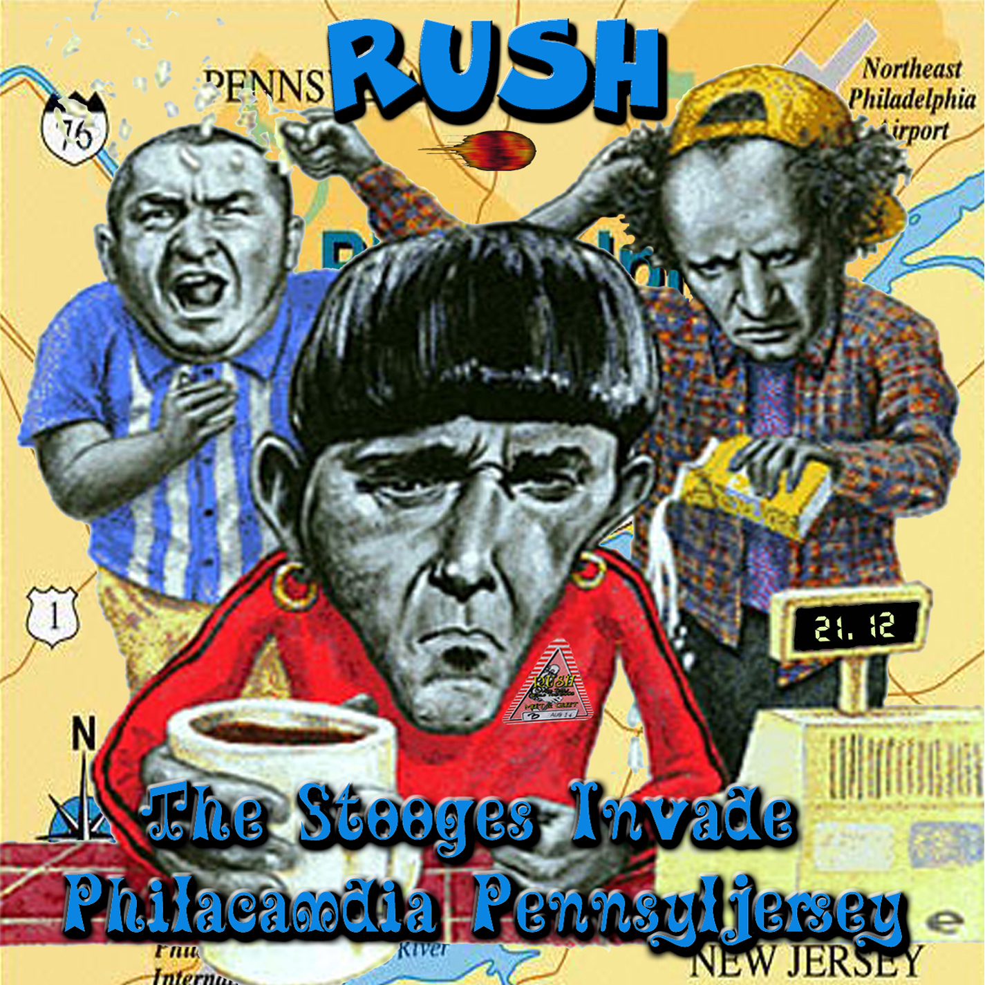 Rush - The Stooges Invade Philacamdia Pennsyljersey